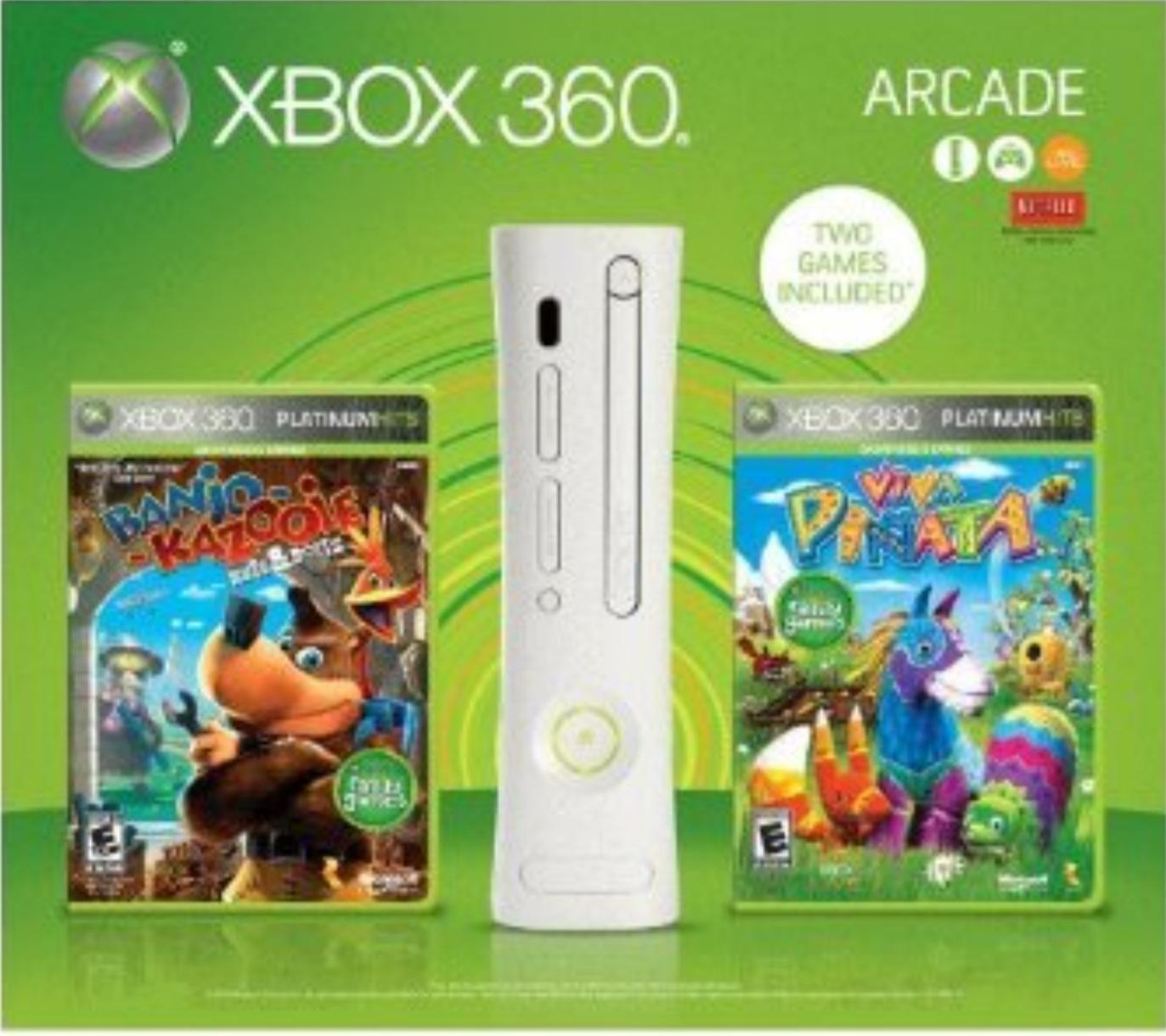Xbox 360 Arcade [Banjo-Tooie: Nuts & Bolts & Viva Pinata Bundle]