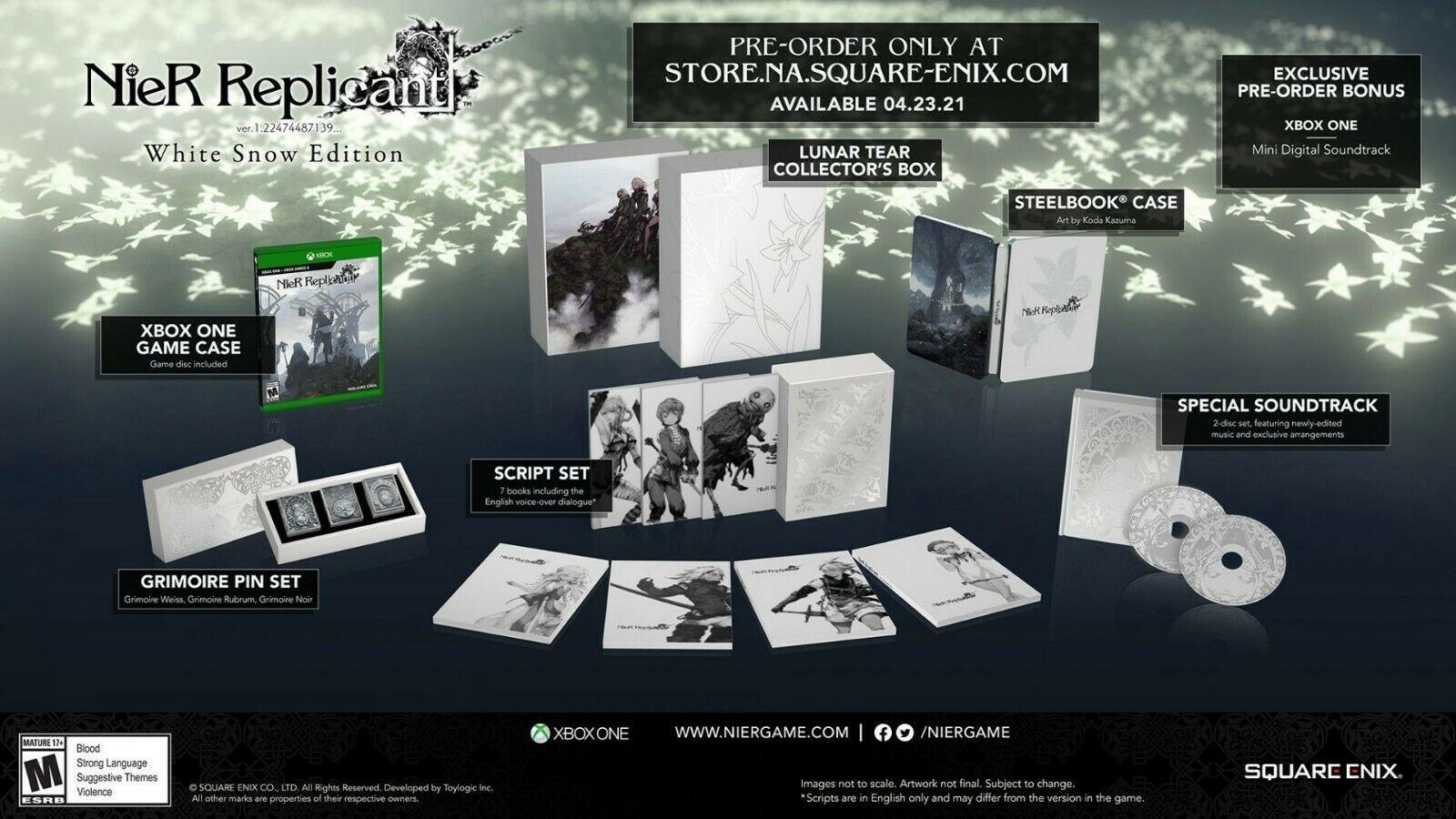 Nier Replicant Ver. 1.22474487139 [White Snow Edition]