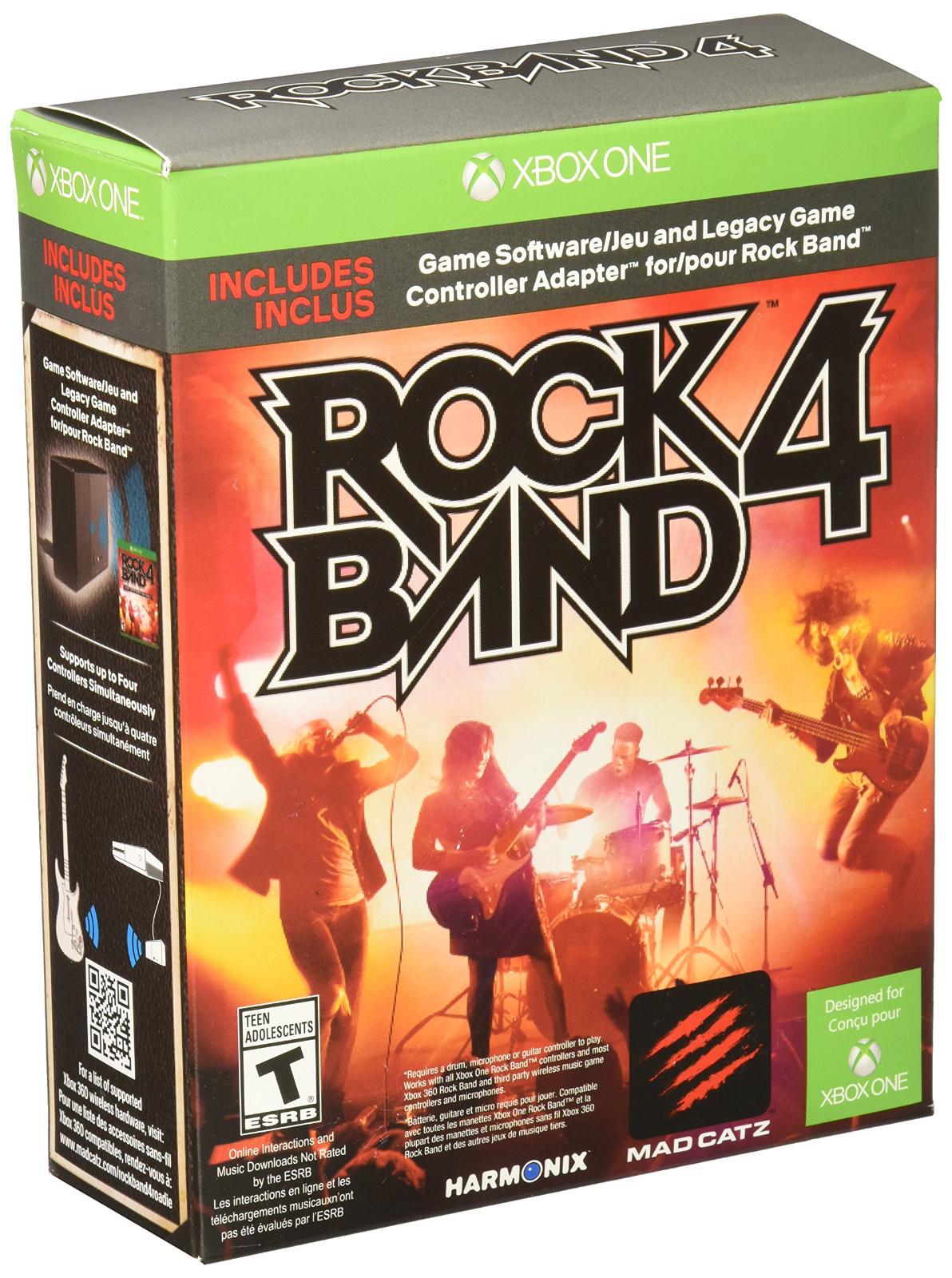 Rock Band 4 [With Legacy Game Controller Adapter]