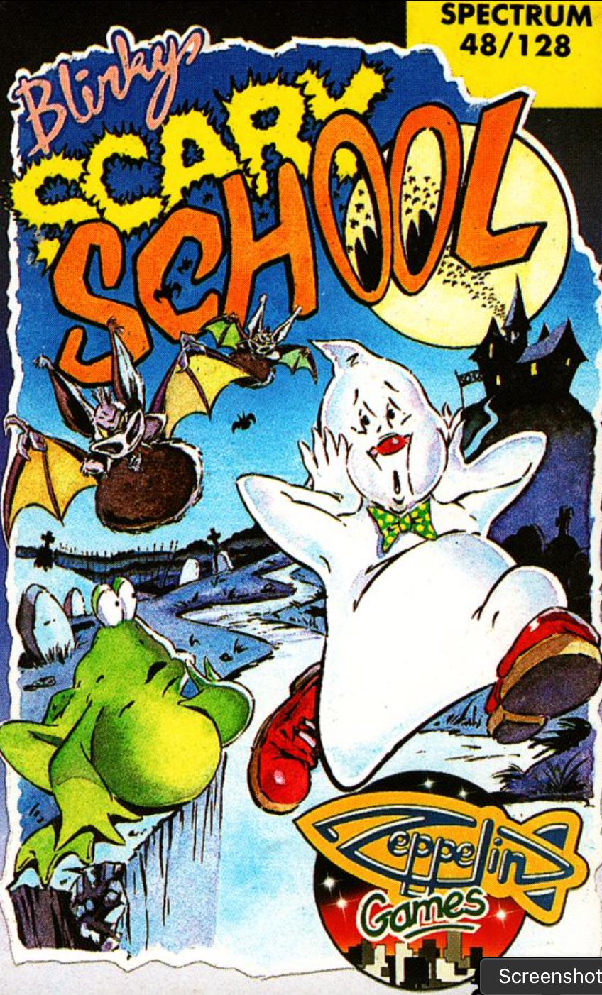 Blinky's Scary School