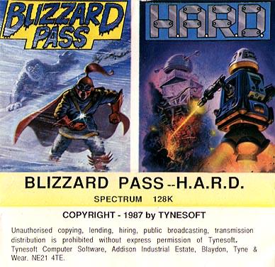 Blizzard Pass & H.A.R.D