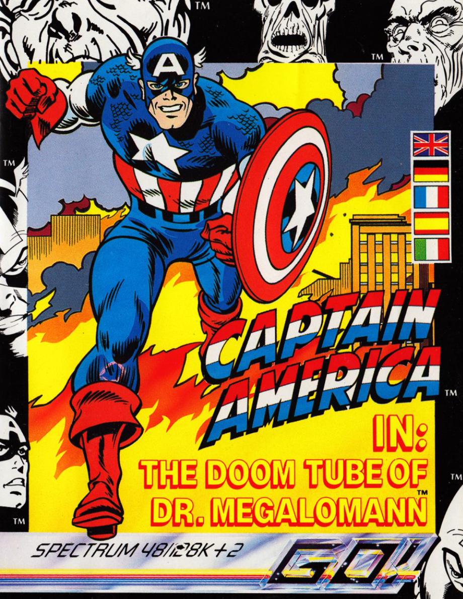 Captain America in: The Doom Tube of Dr. Megalomann