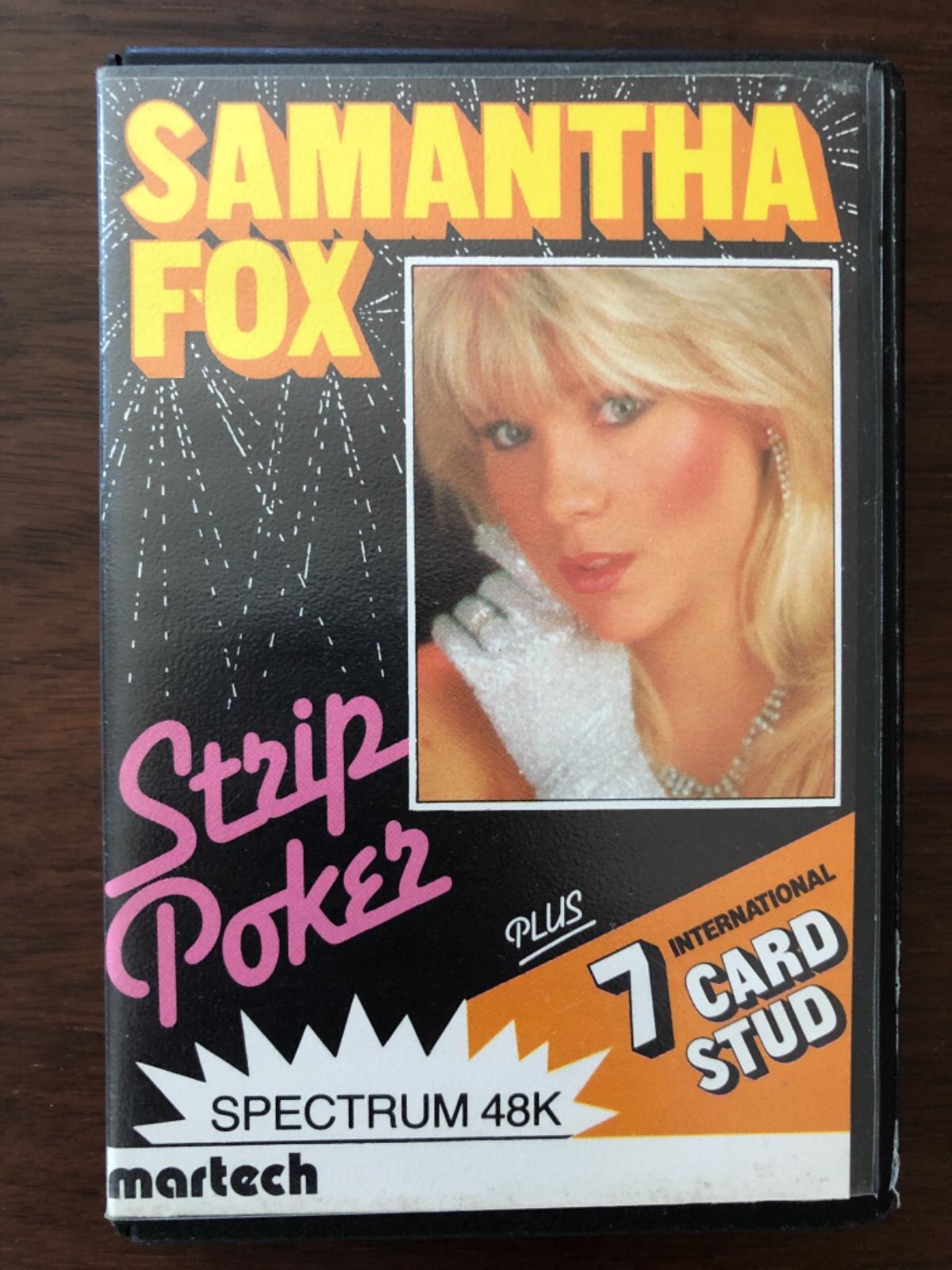 Samantha Fox Strip Poker