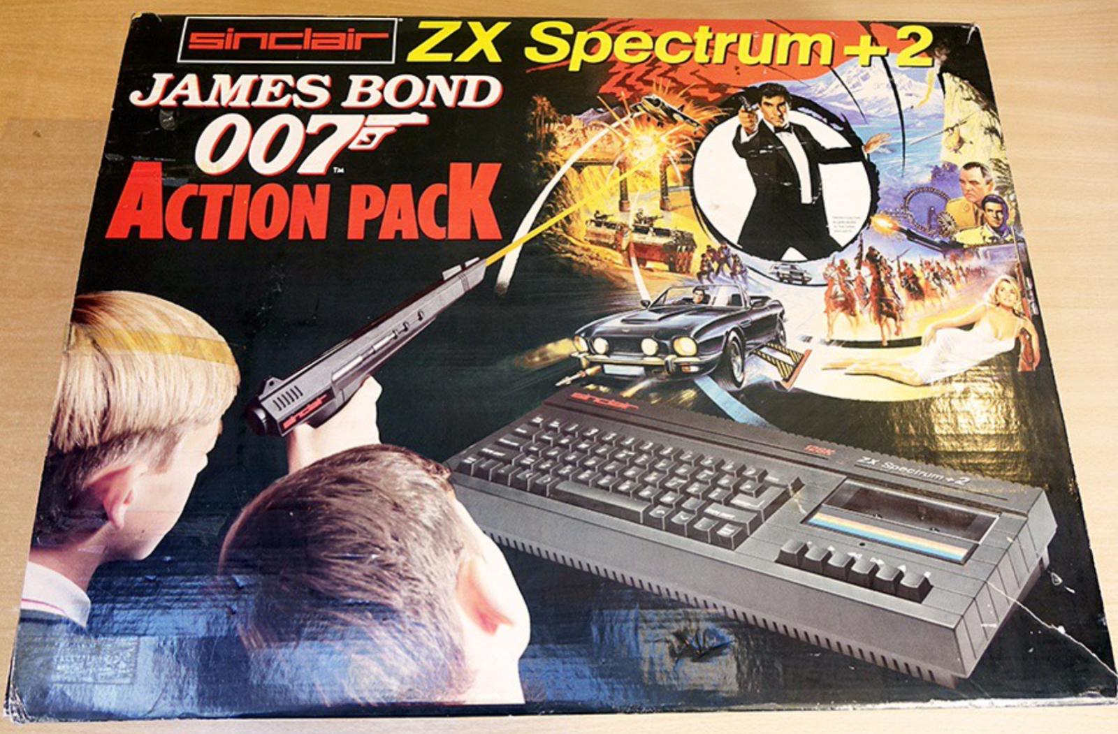 Sinclair ZX Spectrum +2 James Bond 007 Action Pack
