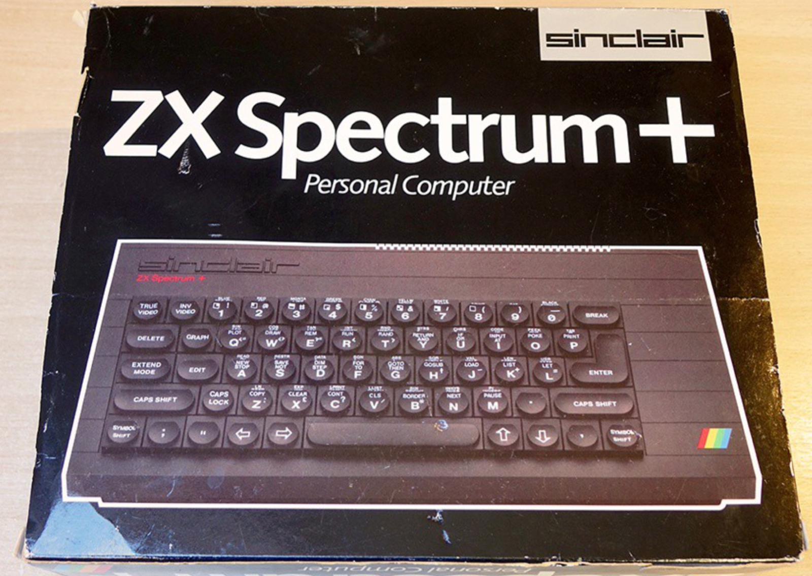Sinclair ZX Spectrum+ Plus Computer