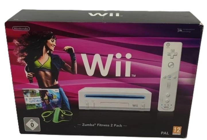 Nintendo Wii Console [Zumba Fitness 2 Pack]
