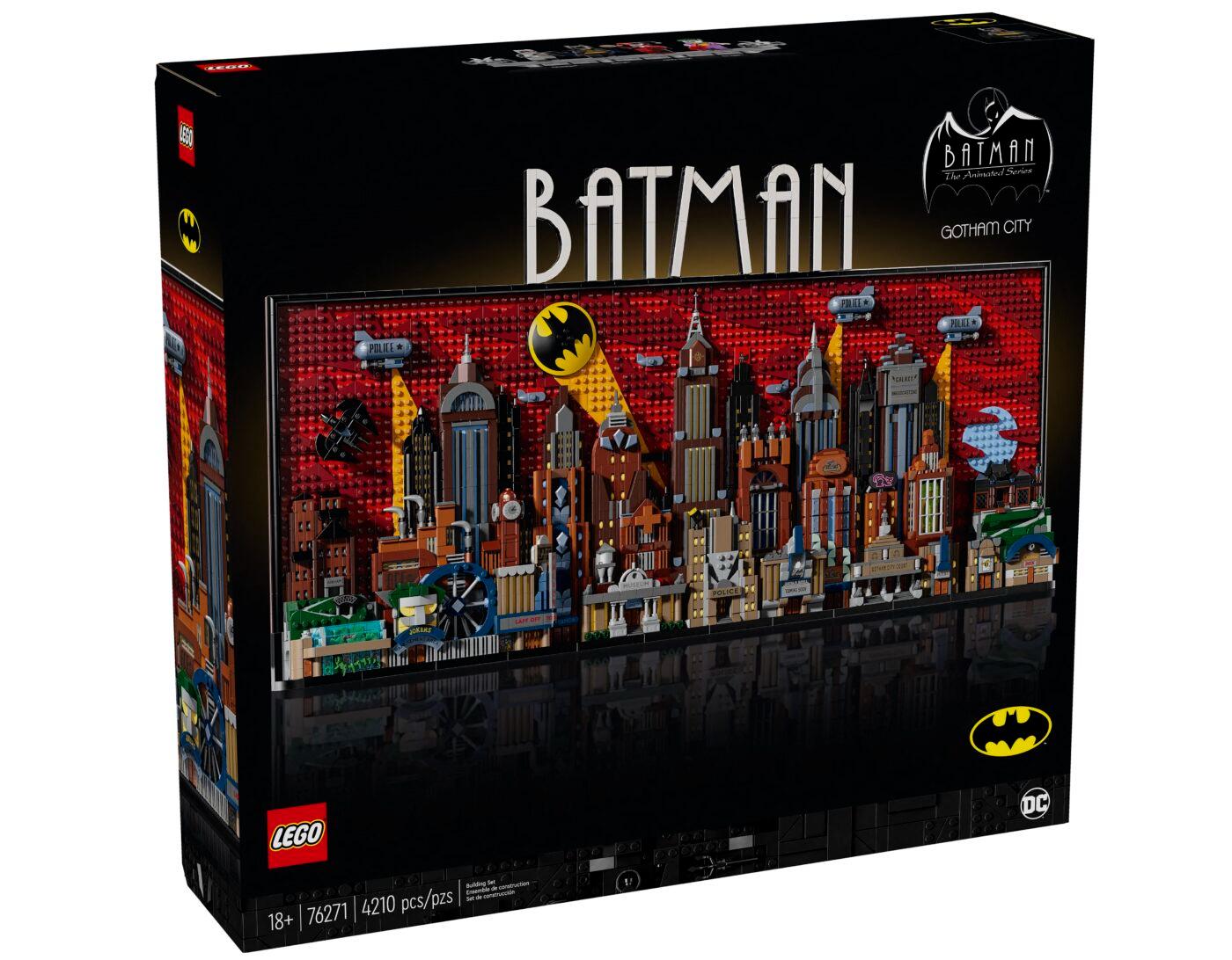 Batman: The Animated Series Gotham City Skyline