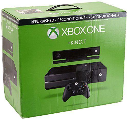 Xbox One 500 GB Black Console With Kinect [Refurbished]