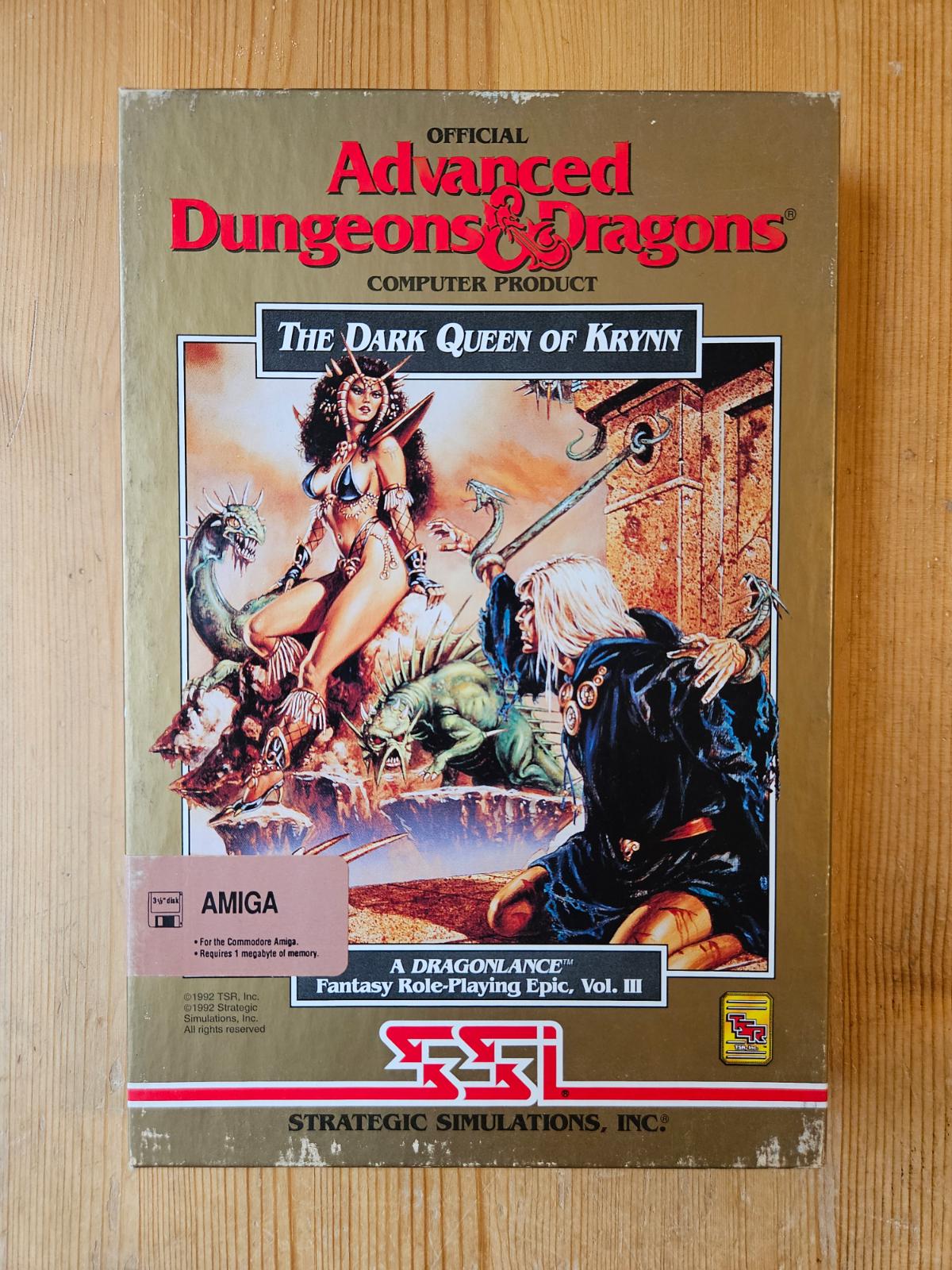 Advanced Dungeons & Dragons: The Dark Queen Of Krynn
