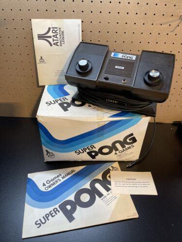 Atari Super Pong 4 Games