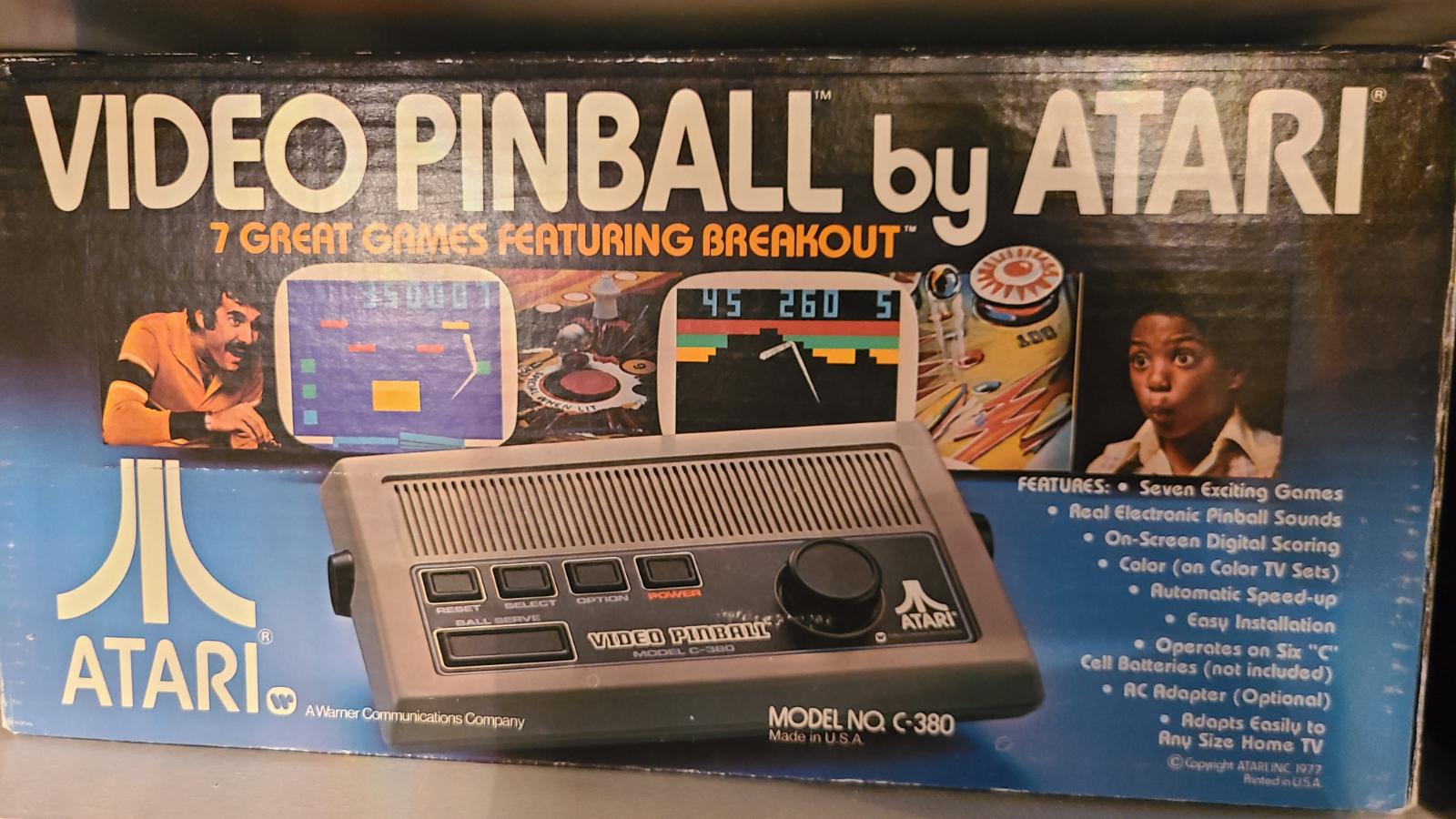 Video Pinball by Atari