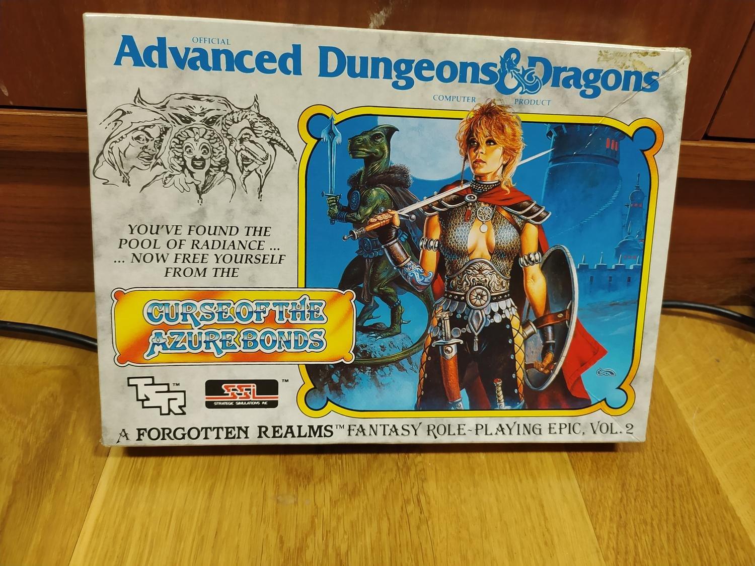 Advanced Dungeons & Dragons Curse of the Azure Bonds