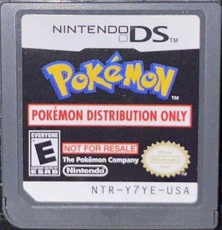 Pokemon Distribution Cartridge [Pikachu, Colored Pichu & Jirachi]