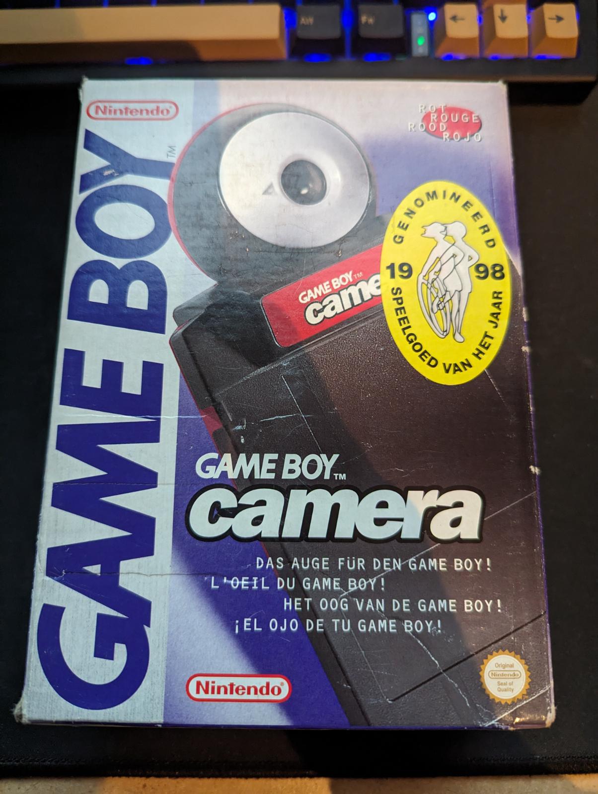 Nintendo Gameboy Camera Red
