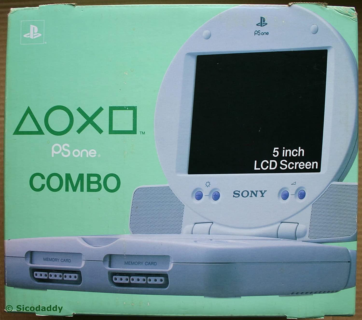 PSOne Slim Console With LCD Screen Combo