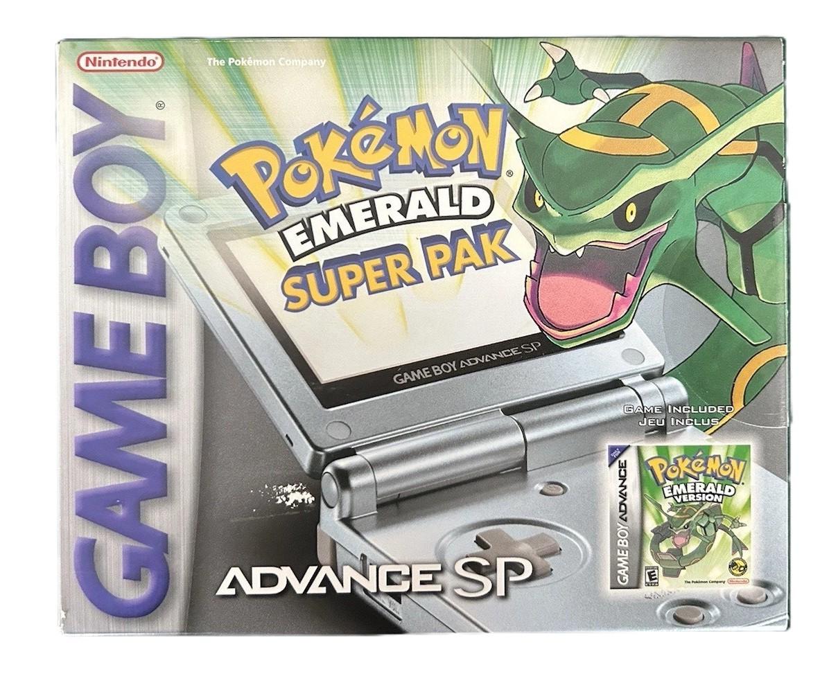 Game Boy Advance SP [Pokemon Emerald Super Pak]