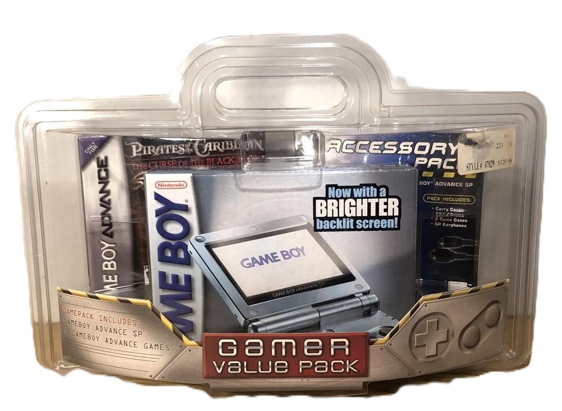 GameBoy Advance SP [Gamer Value Pack]