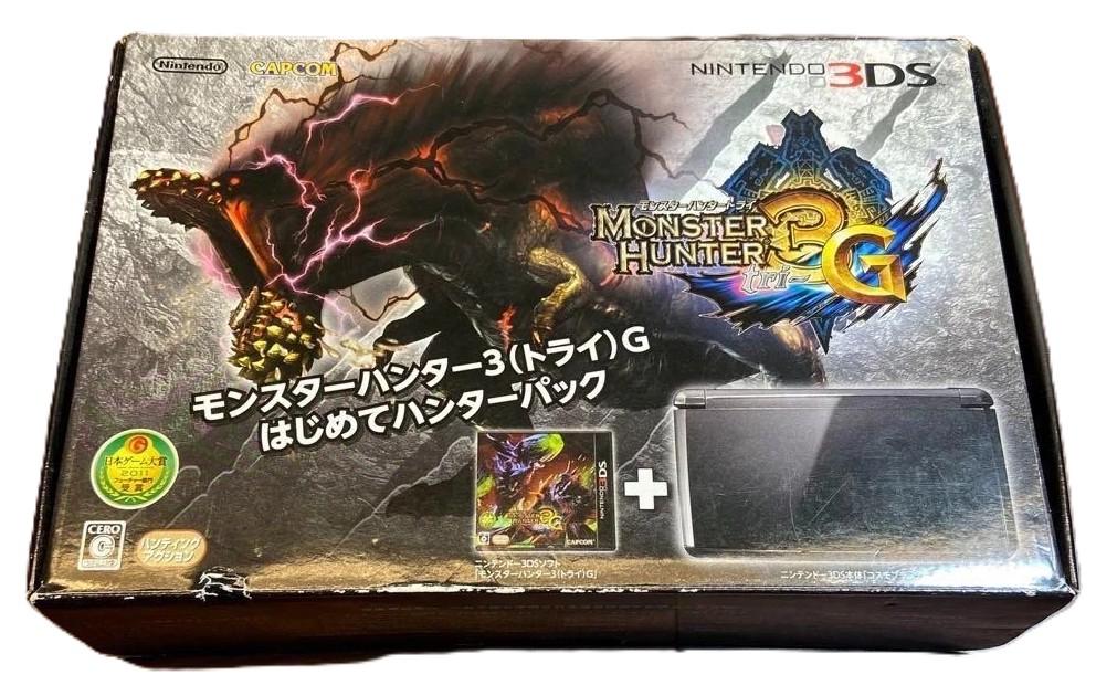 Nintendo 3DS Monster Hunter 3G Beginner Hunter Pack Black