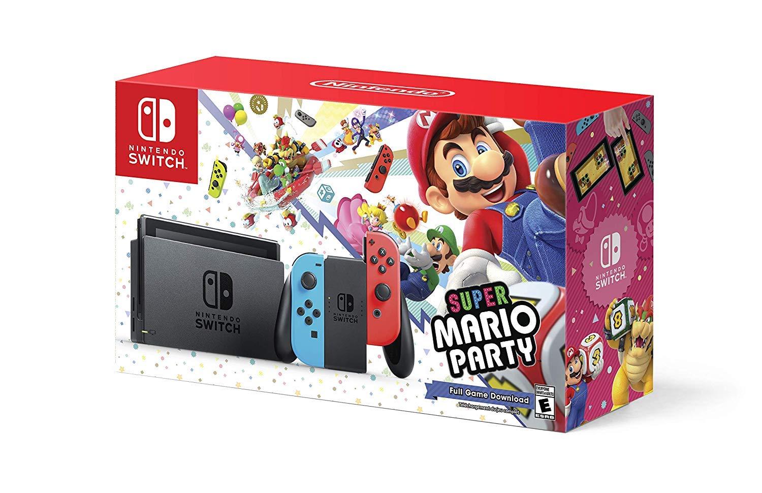 Nintendo Switch Super Mario Party Bundle