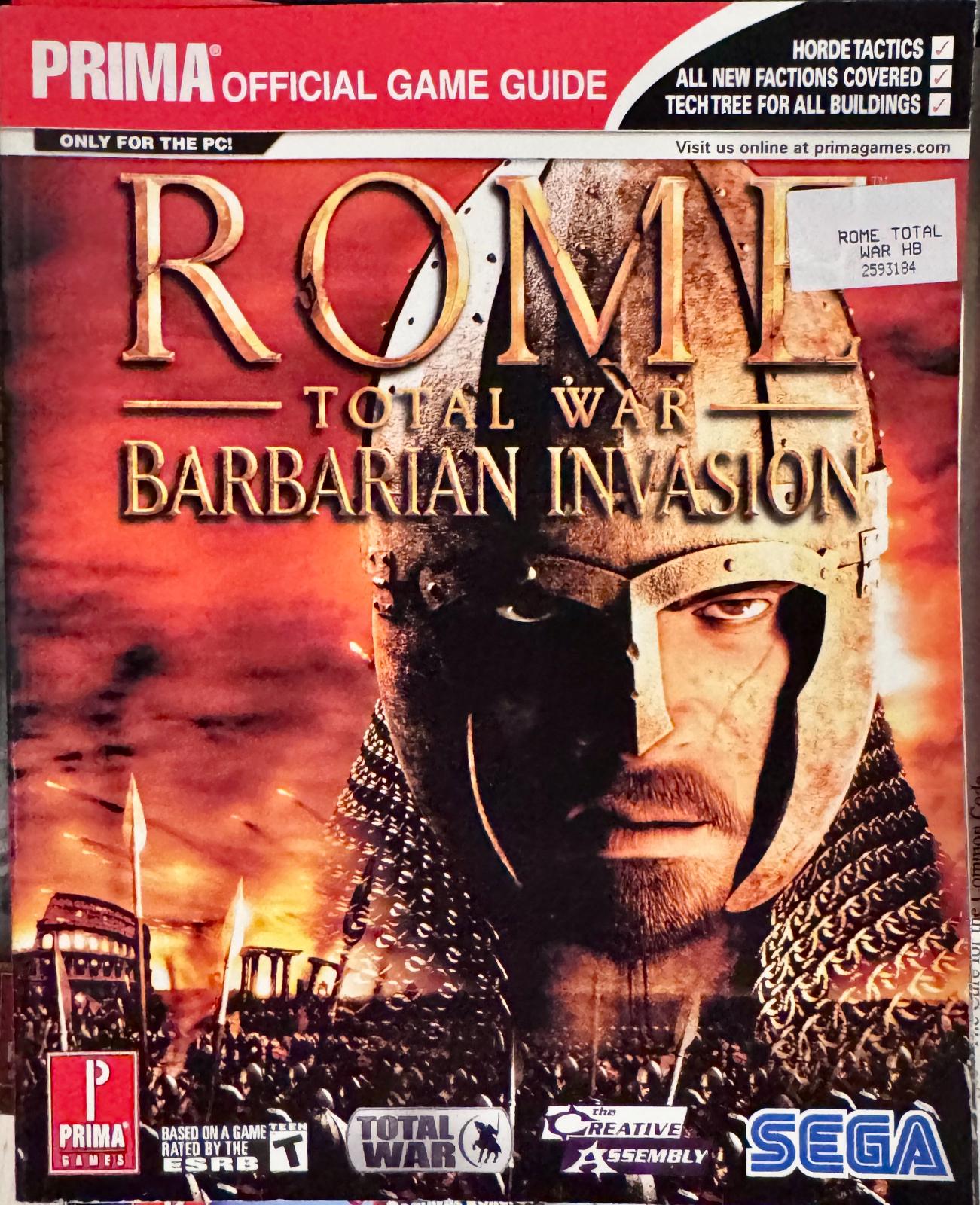 Rome: Total War: Barbarian Invasion [Prima]