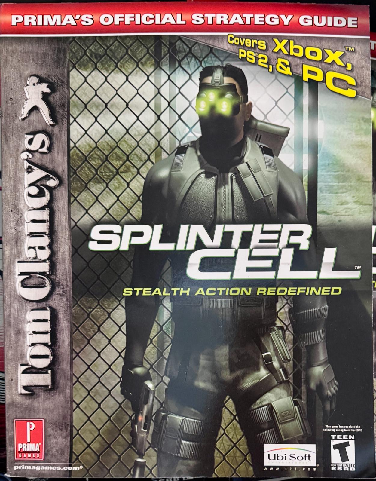 Splinter Cell [Covers Xbox, PS2, & PC Prima]