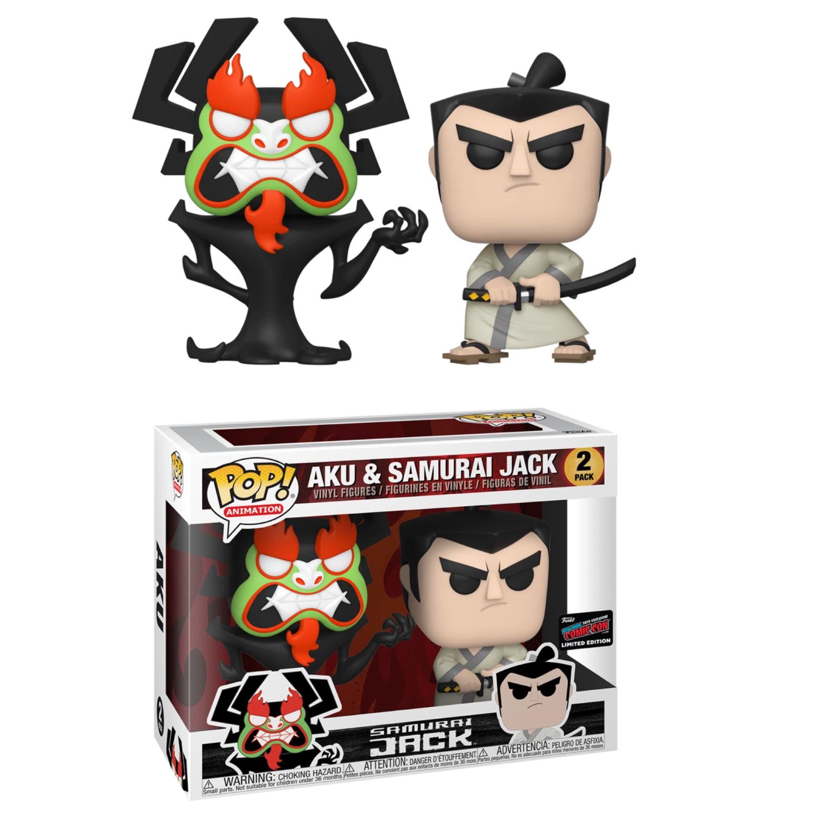 Aku And Samurai Jack 2 Pack [NYCC]