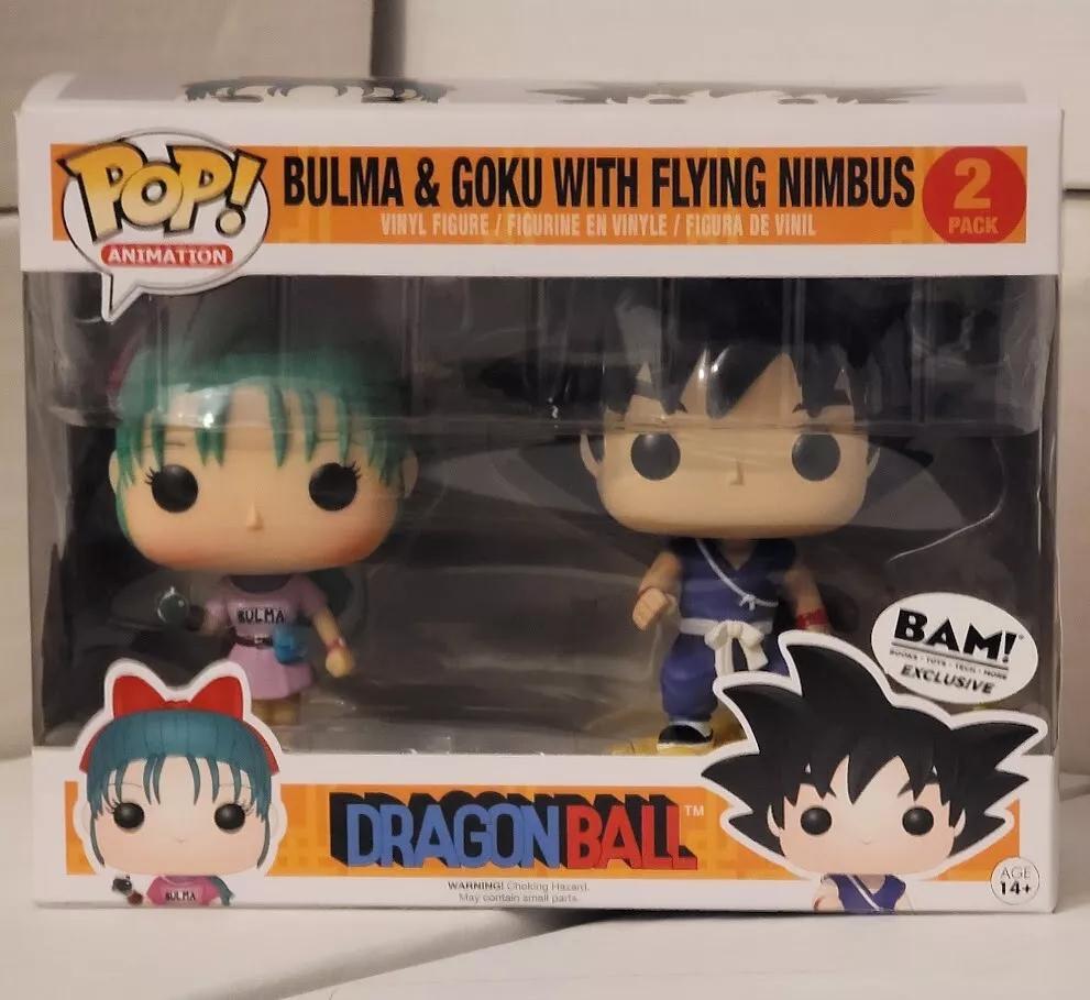 Bulma And Goku With Flying Nimbus 2 Pack [BAM]