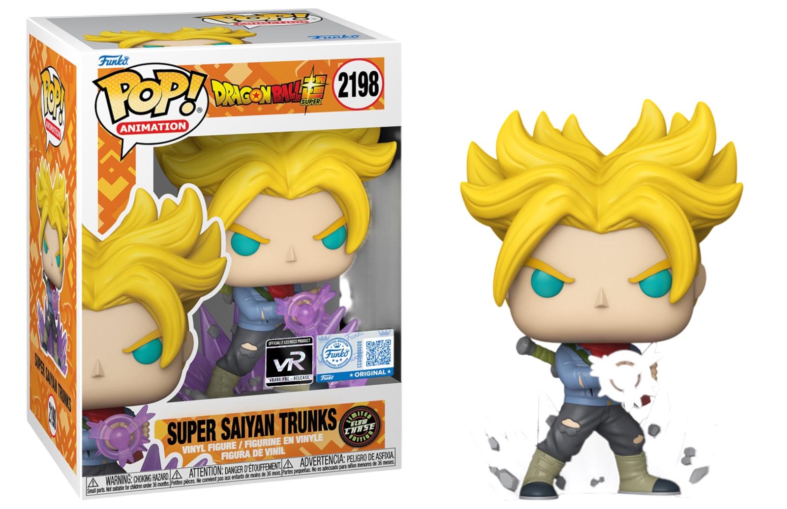 Super Saiyan Trunks [VRare Pre-Release GITD Chase] #2198