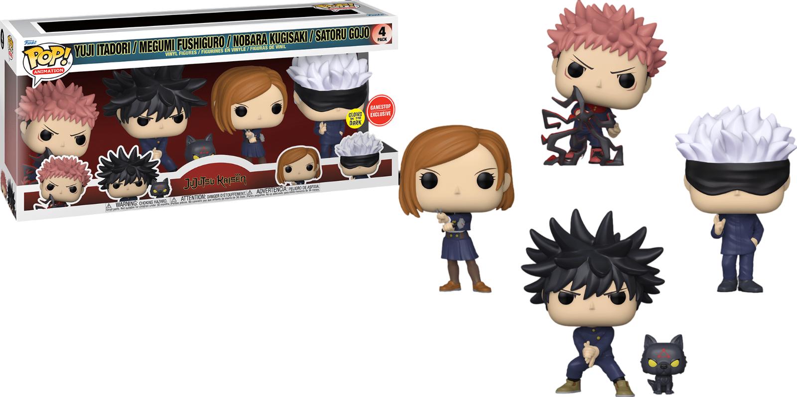 Yuji Itadori / Megumi Fushiguro / Nobara Kugiaki / Satoru Gojo [Gamestop]