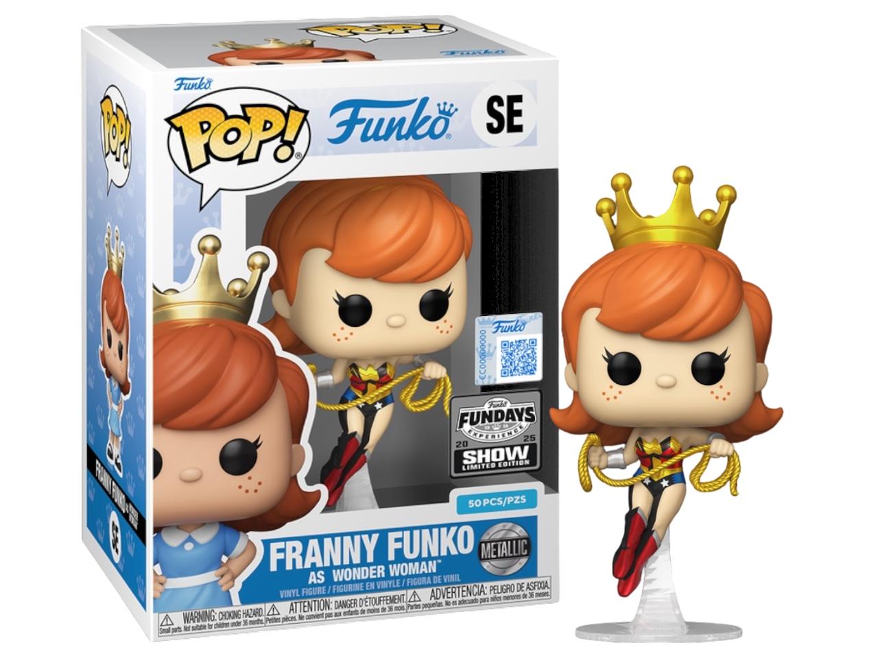 Franny Funko As Wonder Woman [Metalllic] #SE