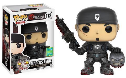Marcus Fenix [Summer Convention Exclusive Black Lancer With Head] #112