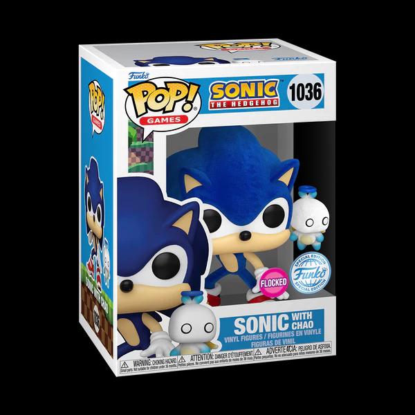 Sonic With Chao [Flocked] #1036