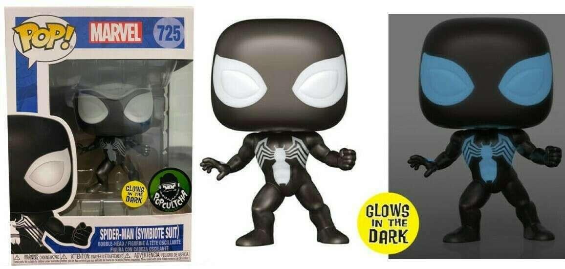 Spider-Man Symbiote Suit [Popcultcha GITD] #725