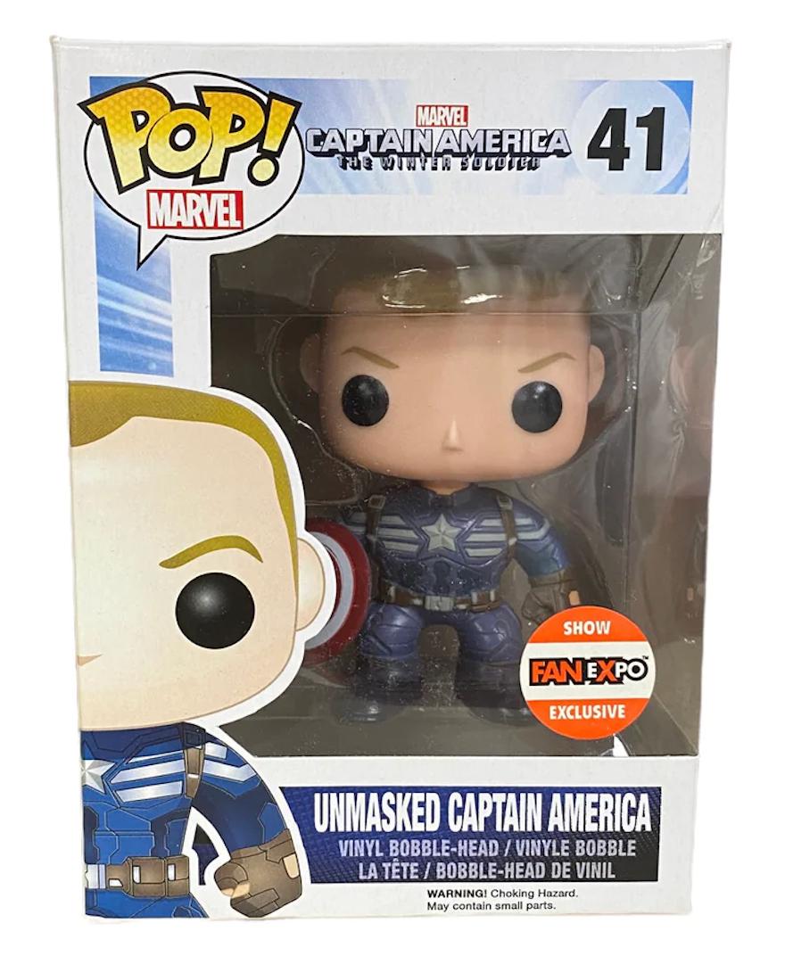 Unmasked Captain America [Fun Expo] #41