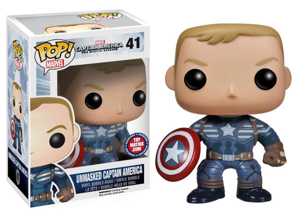 Unmasked Captain America [Toy Matrix] #41