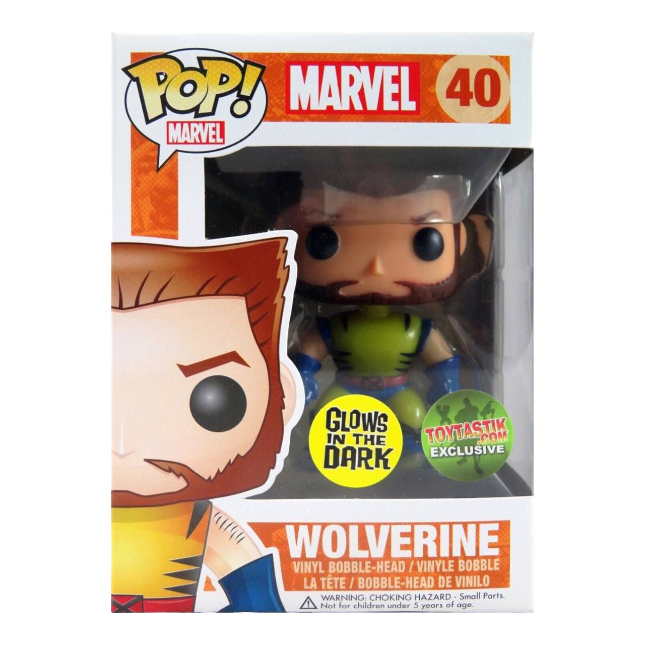 Unmasked Wolverine [GITD] #40
