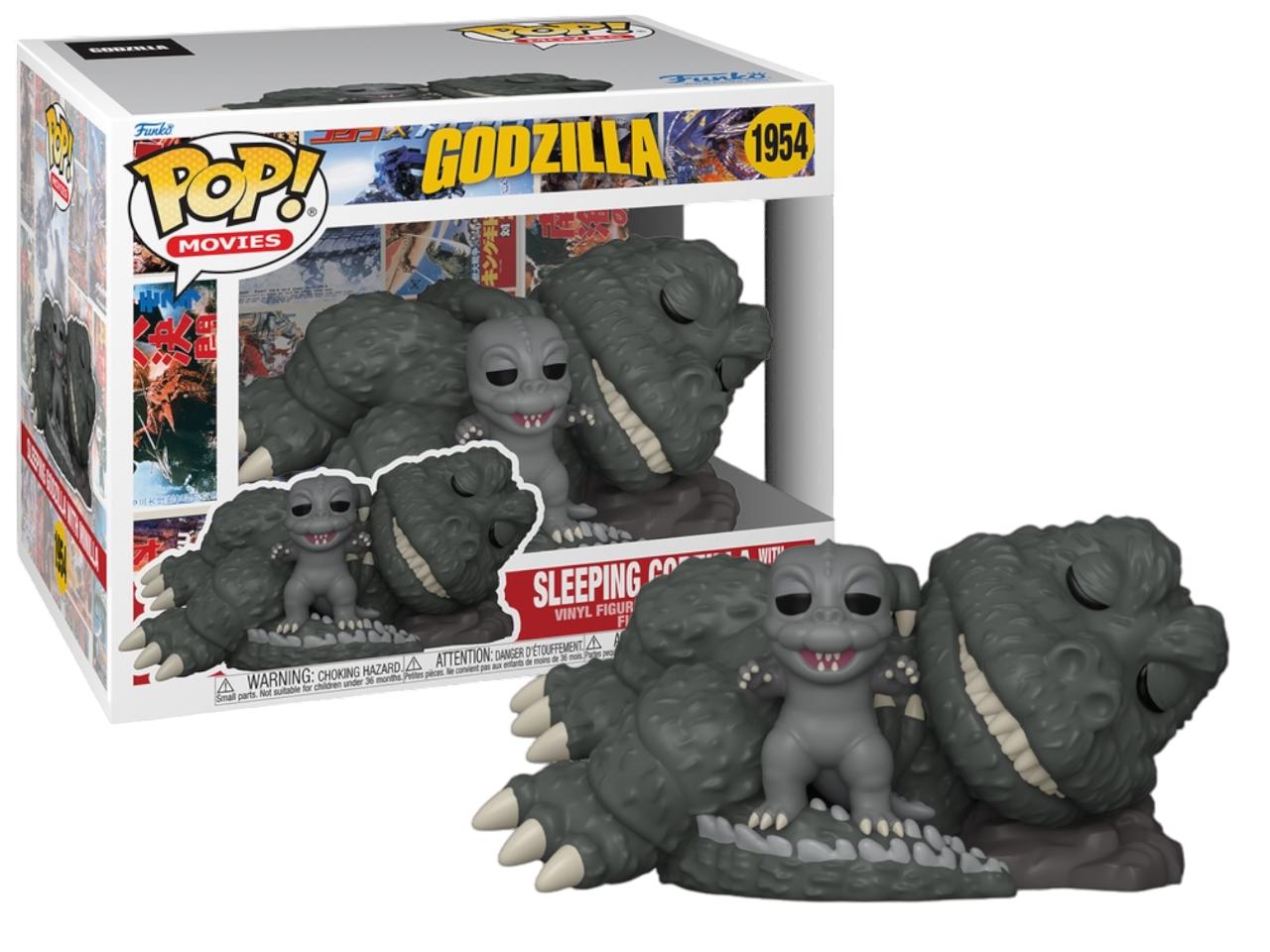 Sleeping Godzilla With Minilla #1954