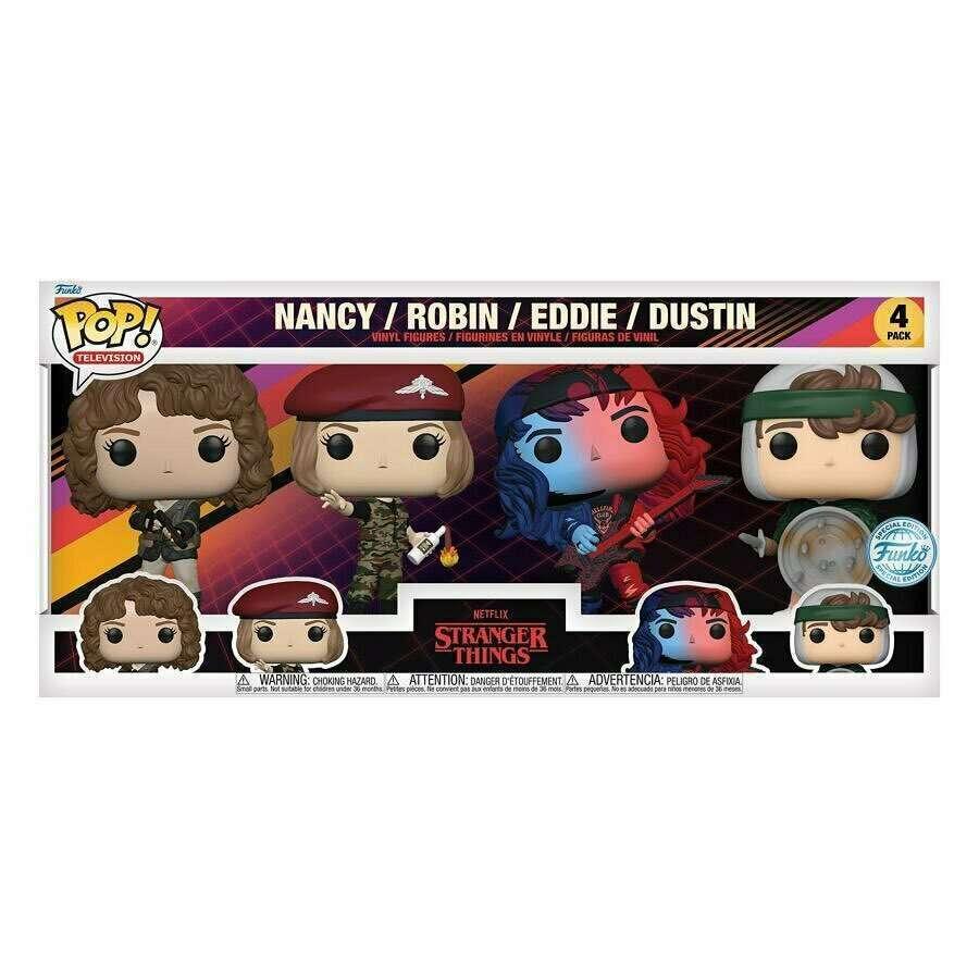 Nancy / Robin / Eddie / Dustin [4-Pack]