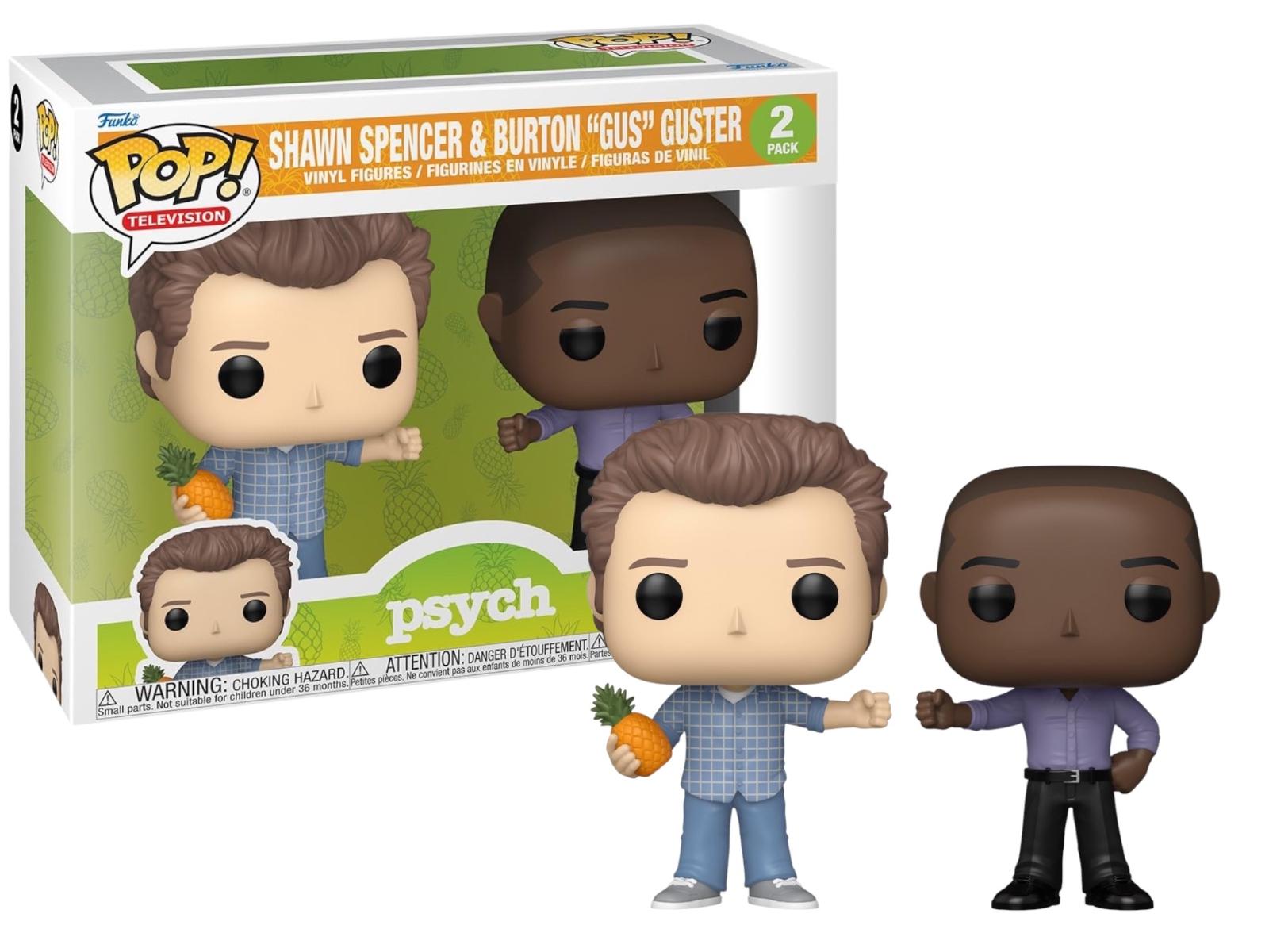 Shawn Spencer & Burton “Gus” Guster #2-PACK