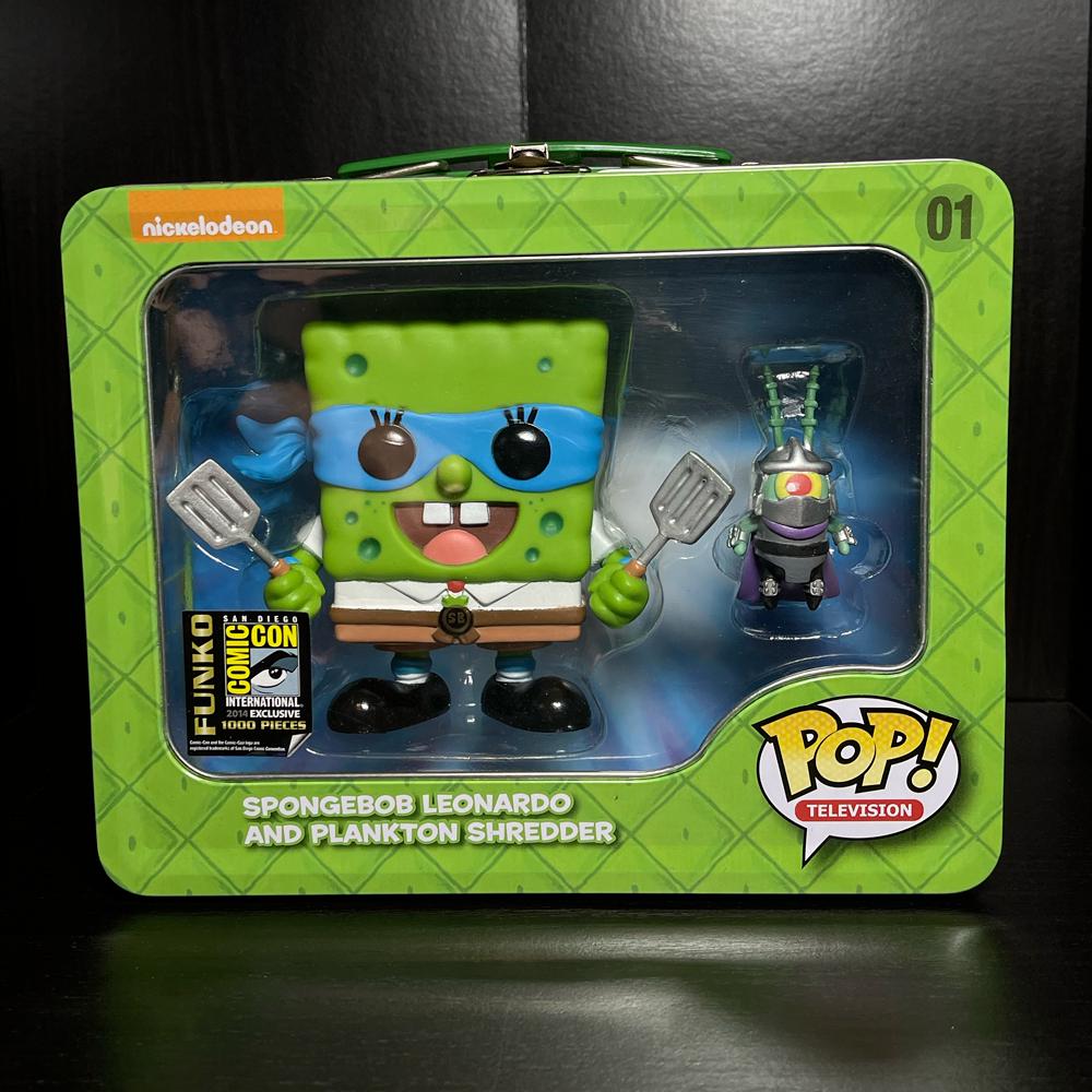 Spongebob Leonardo And Plankton Shredder #1