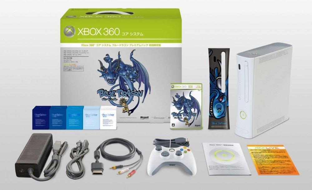 Xbox 360 Core System Blue Dragon Edition
