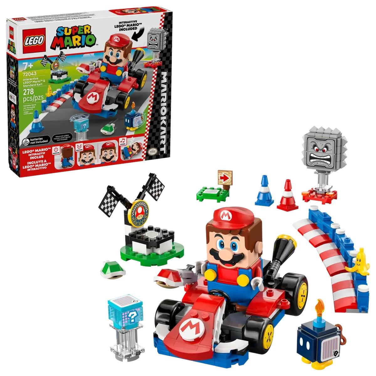 Interactive LEGO Mario & Standard Kart #72043