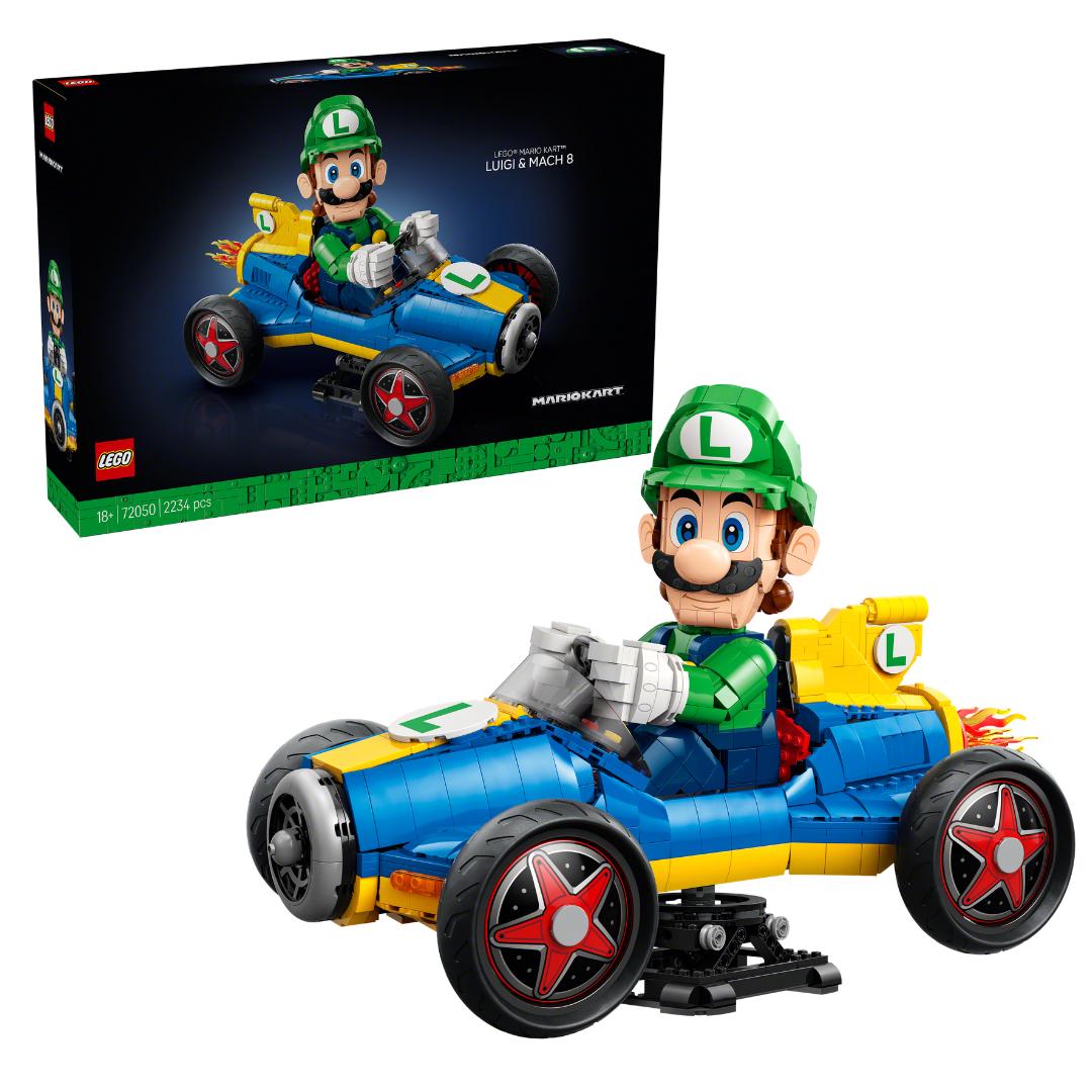 Mario Kart Luigi & Mach 8 #72050