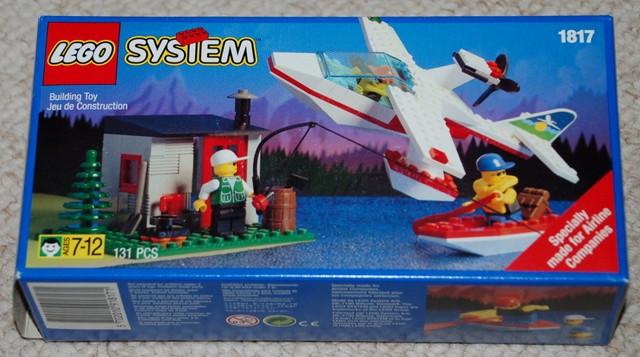 Sea Plane with Hut and Boat #1817