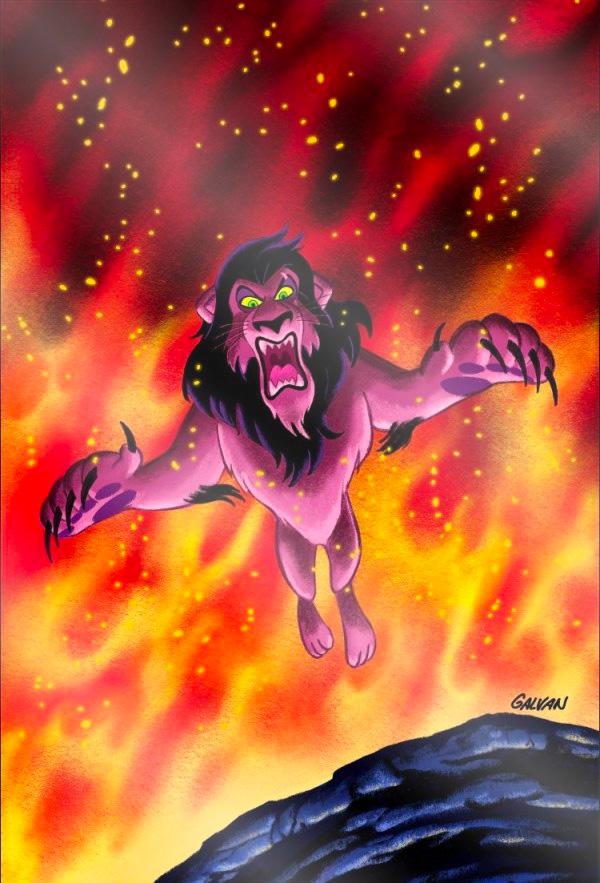 Disney Villains: Scar [Galvan Virgin Foil] #1 (2023)