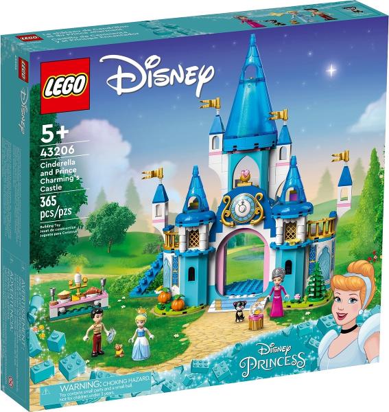 Cinderella and Prince Charming's Castle #43206