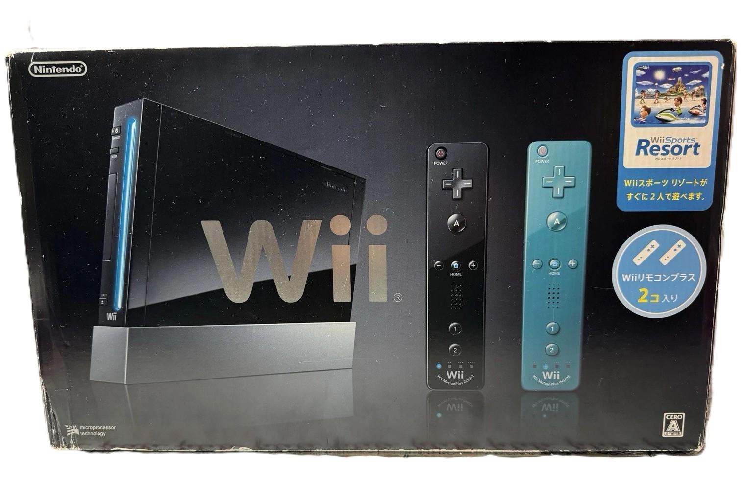 Nintendo Wii Black Sports Resort