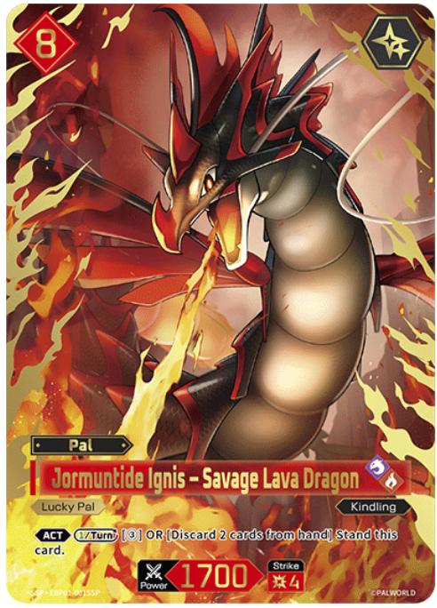 Jormuntide Ignis - Savage Lava Dragon #EBP01-001SSP