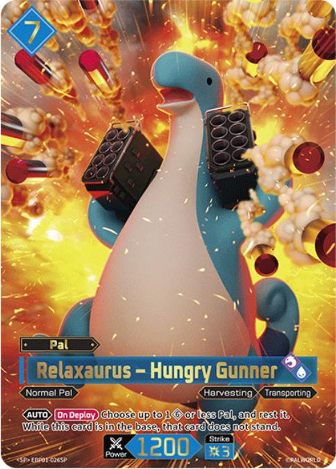 Relaxaurus - Hungry Gunner #EBP01-026SP