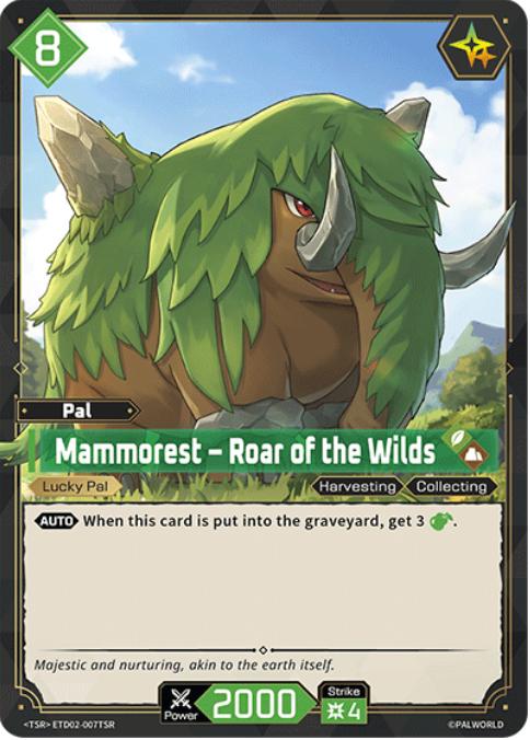 Mammorest - Roar Of The Wilds #ETD02-007TSR